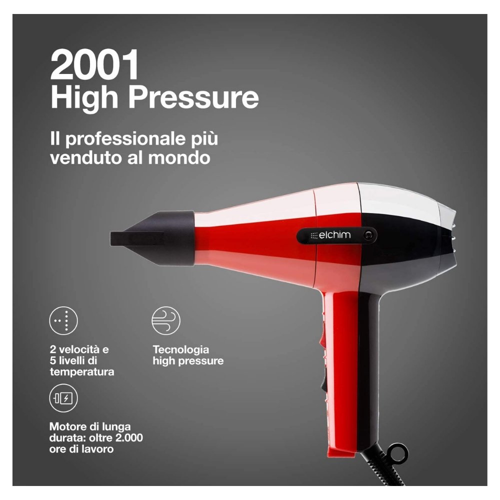 Phon Elchim 2001 HP - ArtistLab.it - Prodotti Professionali e Attrezzatura per Capelli e Parrucchieri