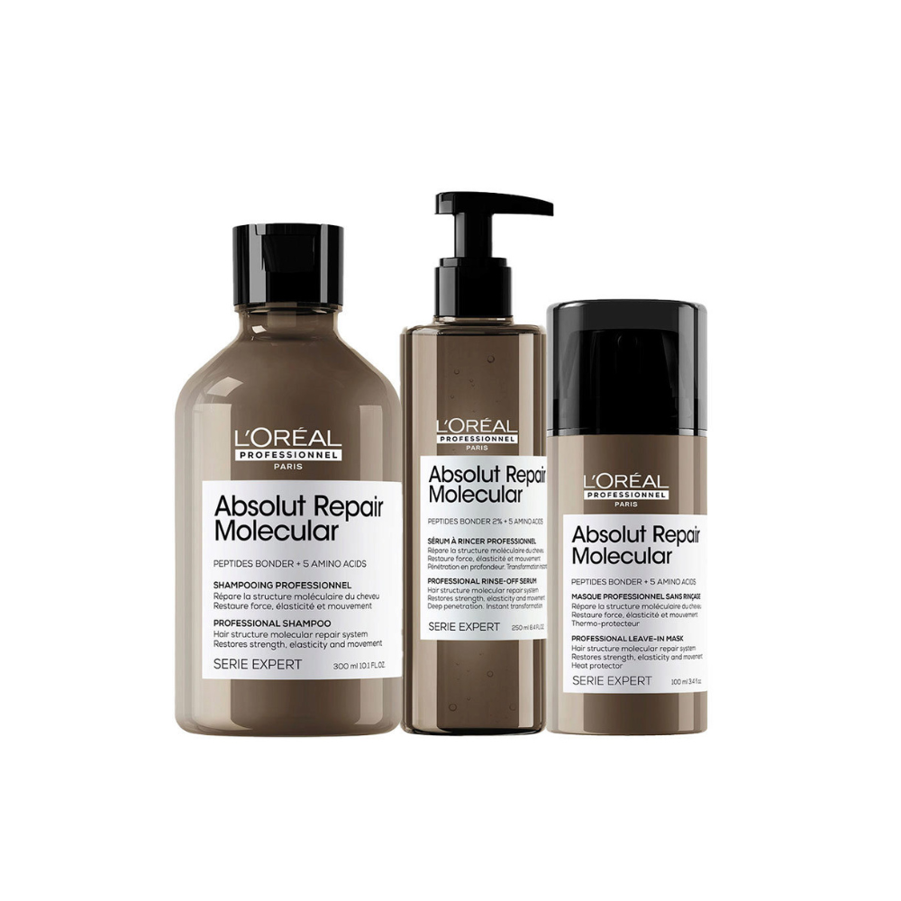 Kit 3 Pezzi L'Oreal Serie Expert Absolut Repair Molecular