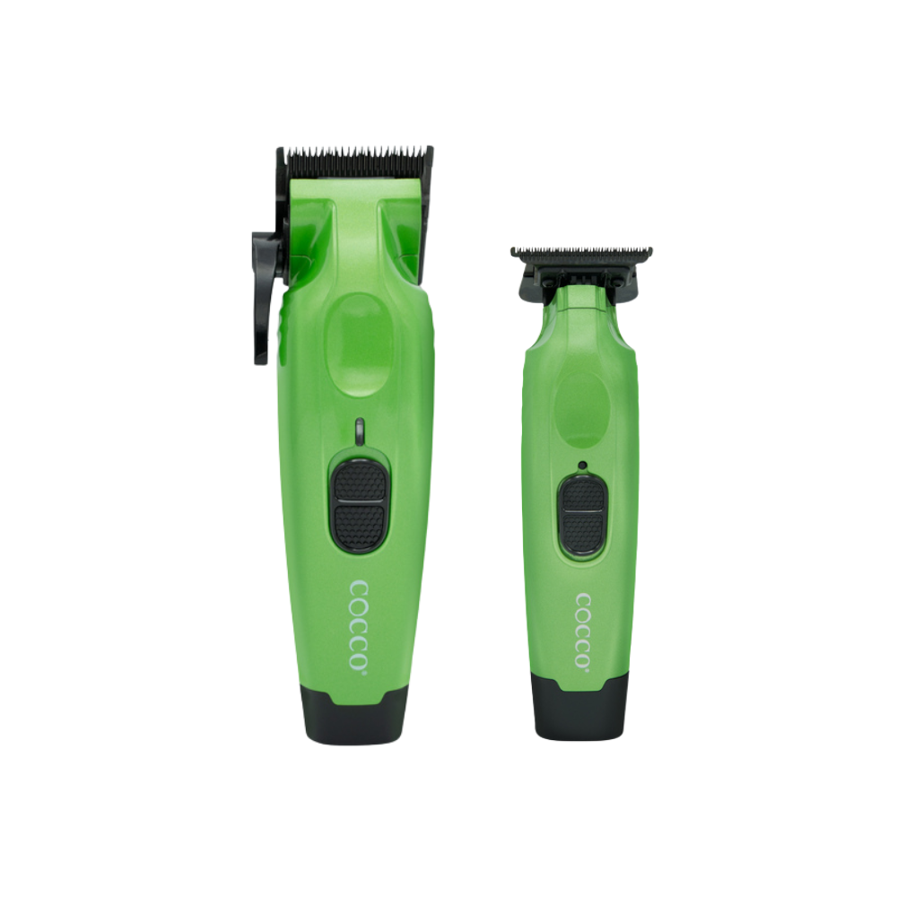 Combo Cocco Hyper Veloce Pro Clipper e Trimmer Green