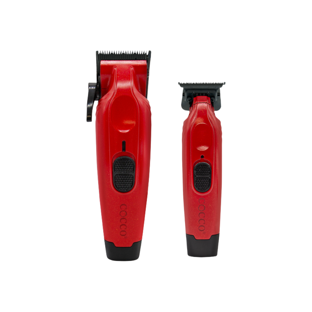 Combo Cocco Hyper Veloce Pro Clipper e Trimmer Red