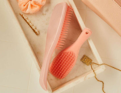 Tangle Teezer The Wet Detangler Large Peach Glow