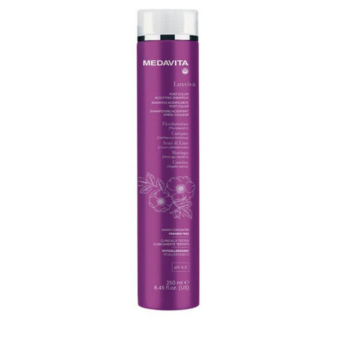 Medavita Luxviva Shampoo Acidificante Post Color - ArtistLab.it - Prodotti Professionali e Attrezzatura per Capelli e Parrucchieri