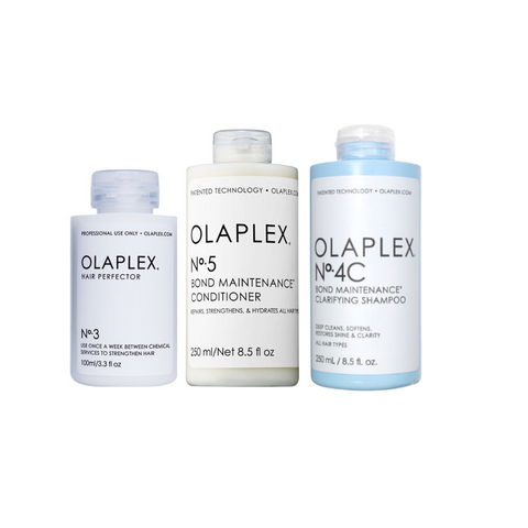 Olaplex Kit 3 pezzi Clarifying - Capelli Danneggiati e Crespi