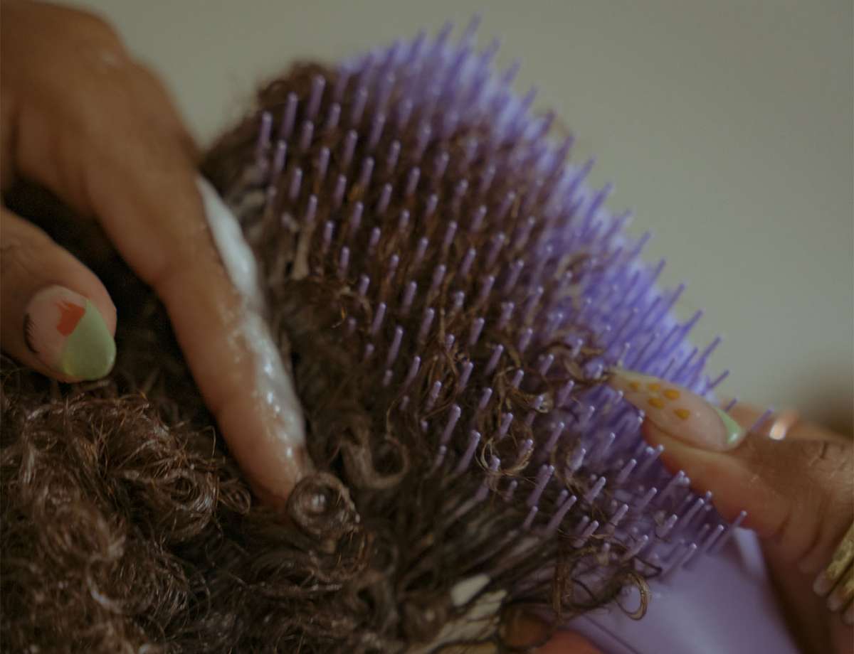 Tangle Teezer The Wet Detangler Naturally Curly Lilac